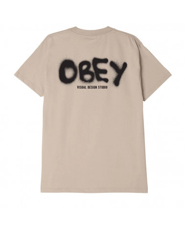 Obey Visual Design Studio T-Shirt Sand