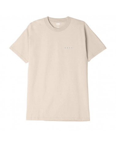 Obey Deco Icon Face T-Shirt Cream