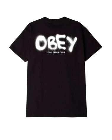 Obey Visual Design Studio T-Shirt Black