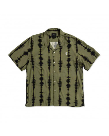HUF Seismogram S/S Resort Shirt Olive