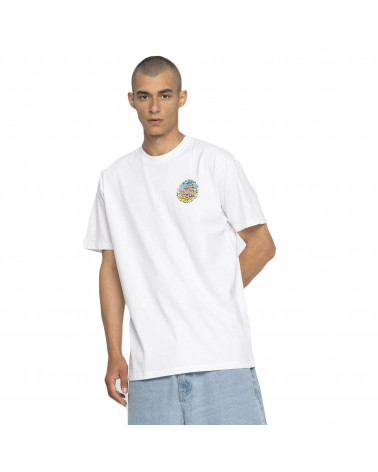 Santa Cruz SB Logo Chrome T-Shirt White