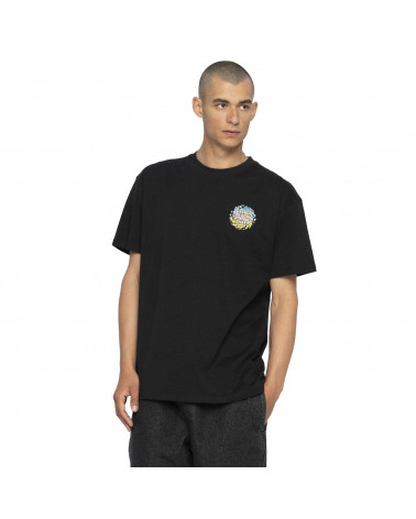 Santa Cruz SB Logo Chrome T-Shirt Black