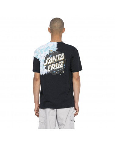 Santa Cruz Wooten Ominous Dot T-Shirt Black/Blue Burst