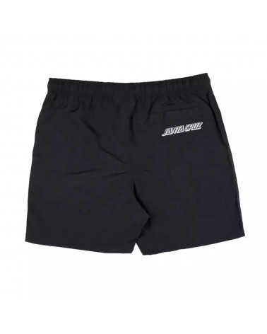 Santa Cruz Cosmic Bone Hand Swimshort Black