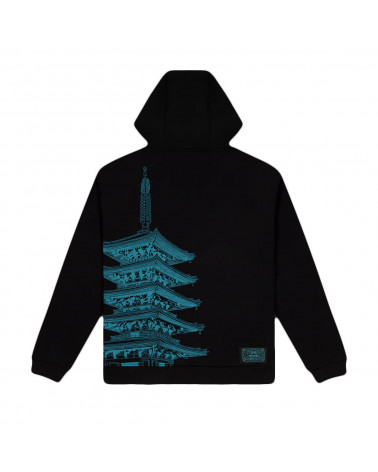 copy of Dolly Noire Bench Tokyo Oversize Hoodie Black