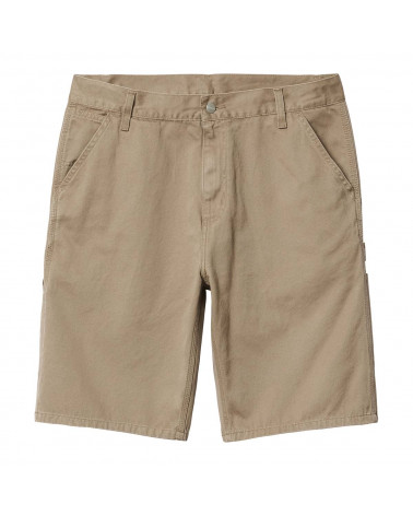 Carhartt Wip Ruck Single Knee Short Leather (Stone Washed)
