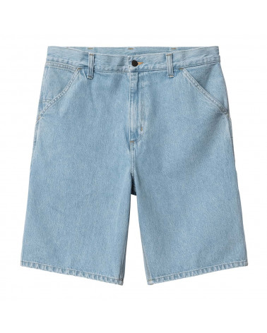 Carhartt Wip Single Knee Short Blue (Heavy Stone Bleached)