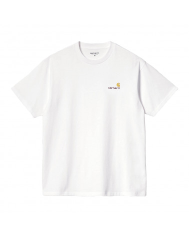 Carhartt Wip American Script T-Shirt White