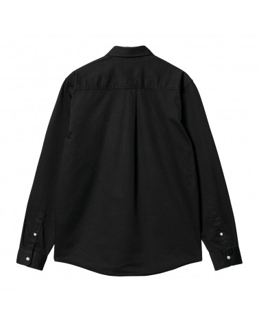 Carhartt Wip L/S Madison Shirt Black/Wax