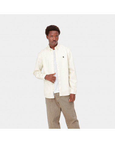 Carhartt Wip L/S Madison Shirt Wax/Black