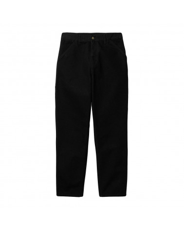 Carhartt Wip Single Knee Pant Black (Rinsed)