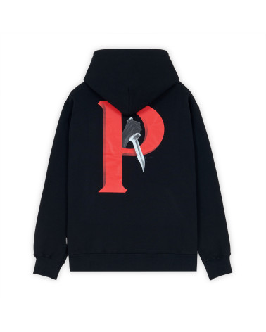 Propaganda Crime Hoodie Black