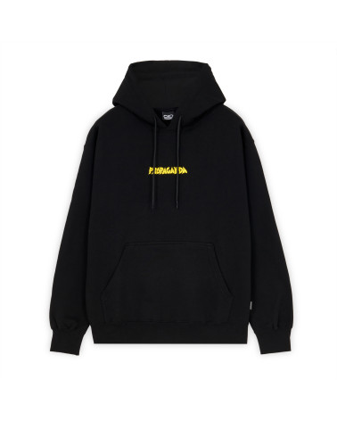 Propaganda Ribs Demoni Hoodie Black