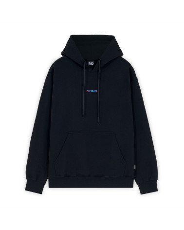 Propaganda Ribs Gradient Hoodie Black
