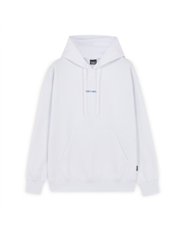 Propaganda Ribs Gradient Hoodie White