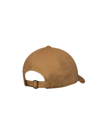 Dolly Noire Logo Label Dad Hat Beige