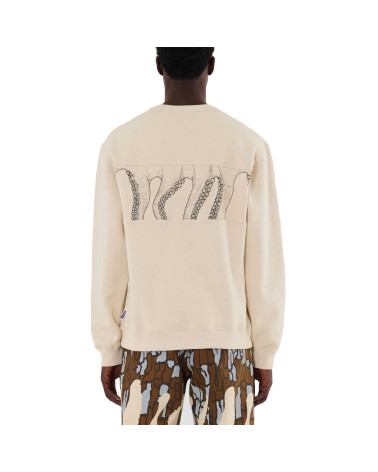 Outline Band Crewneck Cream