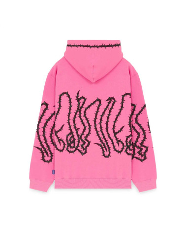Octopus Thorns Hoodie Pink