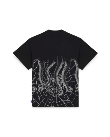 Octopus Web Tee Black