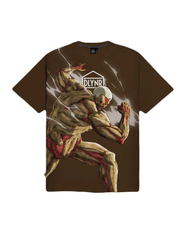 Dolly Noire - Attack On Titan - Armored Titan Tee Brown