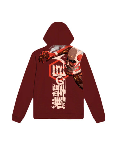 Dolly Noire - Attack On Titan - Aot Hoodie Red