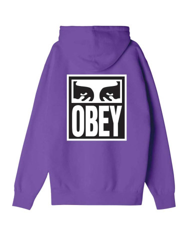 Obey Eyes Icon Premium Pullover Hood Passion Flower
