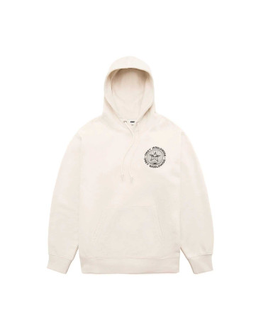 Obey Worldwide Globe Premium Hooded Fleece Unbleached