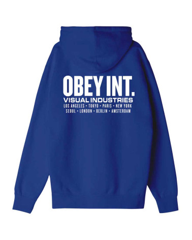 copy of Obey Int. Visual Industries Premium Poolover Hood Black