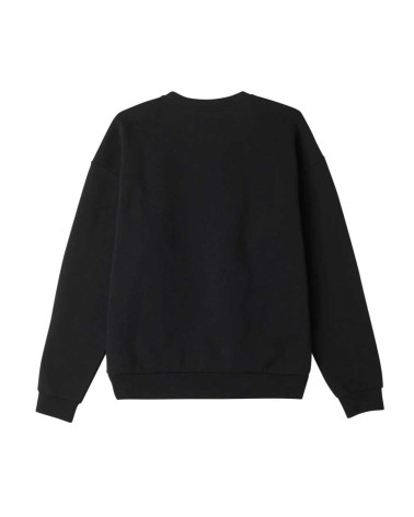 Obey Icon Extra Heavy Crewneck II Black