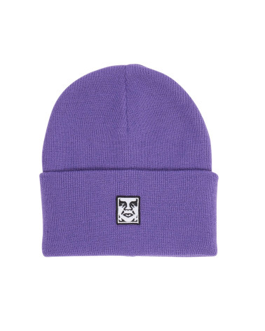 Obey Icon Patch Cuff Beanie Passion Flower