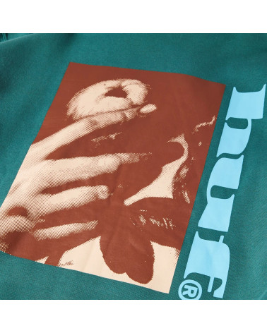 HUF Street Knowledge Pullover Hoodie Pine