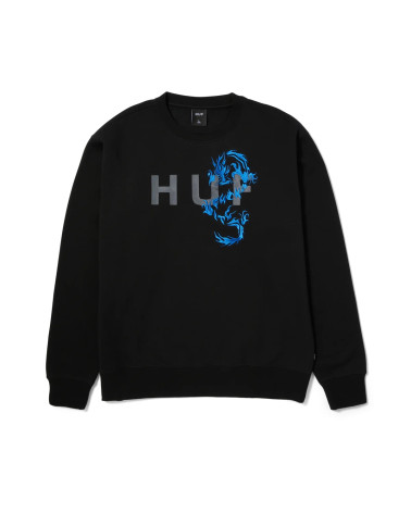 HUF Dragon Crewneck Sweatshirt Black