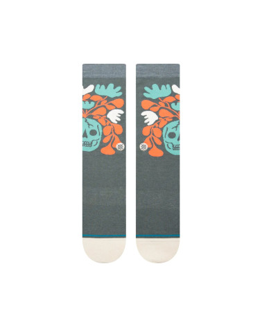 Stance Skelly Nelly Crew Sock Teal