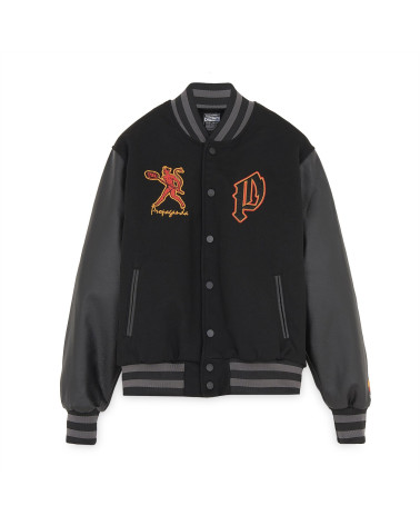 Propaganda Mefisto Varsity Jacket Black