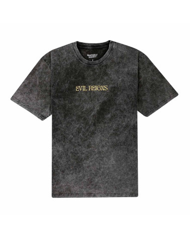 Doomsday Reborn T-Shirt Black Stone Washed