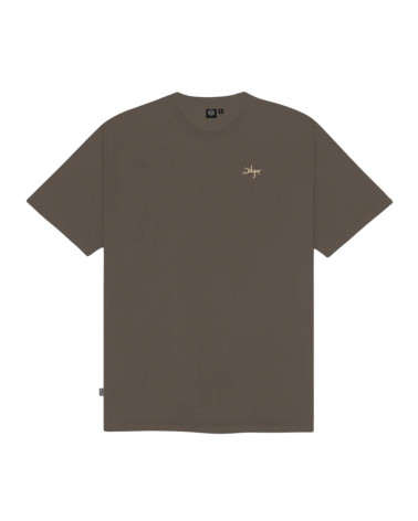 Dolly Noire Breeze Blocks Tee Brown