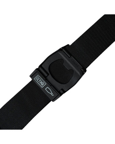 Dolly Noire Polygonal Buckle Belt Black