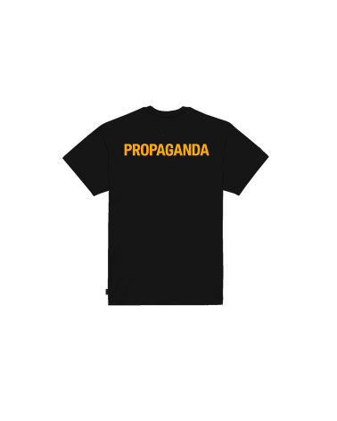 Propaganda Logo Steel Tee Black