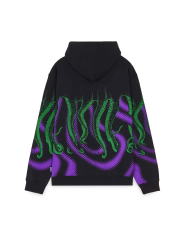 Octopus Vortex Hoodie Black