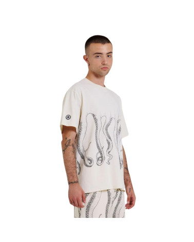 Octopus Outline Tee Dusty White
