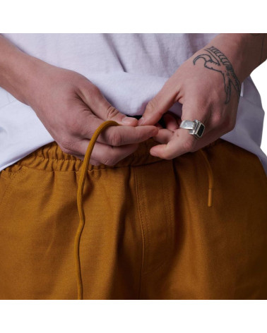 Dolly Noire Canvas Easy Carpenther Shorts Caramel