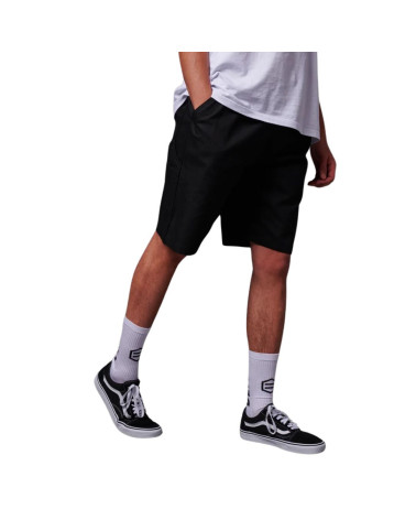 Dolly Noire Canvas Easy Carpenther Shorts Black
