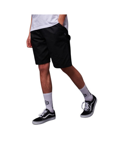 Dolly Noire Canvas Easy Carpenther Shorts Black