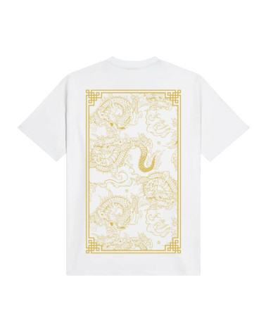 Dolly Noire Chinese Dragon Tee White