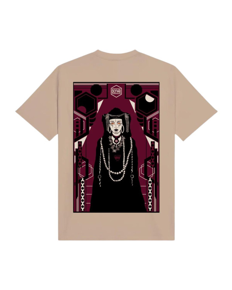 Dolly Noire Tuareg Poster Tee Beige