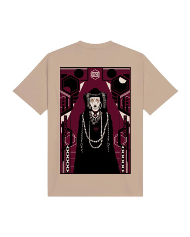 Dolly Noire Tuareg Poster Tee Beige