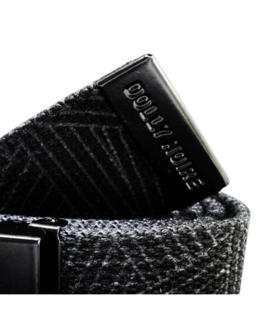 Dolly Noire Monogram DLYNRClip Belt Black