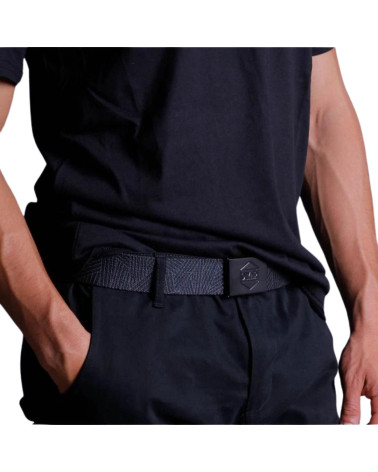 Dolly Noire Monogram DLYNRClip Belt Black