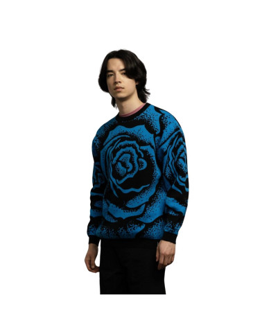 Santa Cruz Dressen Big Rose Knit Black Blue