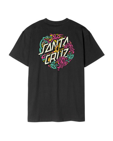 Santa Cruz Dressen Rose Crew Two T-Shirt Black